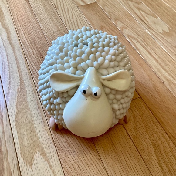 Sheep Piggy Bank Ceramic - Picture 8 of 8